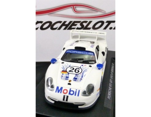 PORSCHE GT1 EVO  “4º Sebring 97” Blanco - “MOBIL 1” - Nº 26 REF.A51 FLY