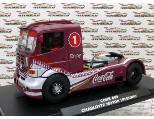 CAMION MERCEDES BENZ COCACOLA CHARLOTTE 600 REF.202302 FLYSLOT