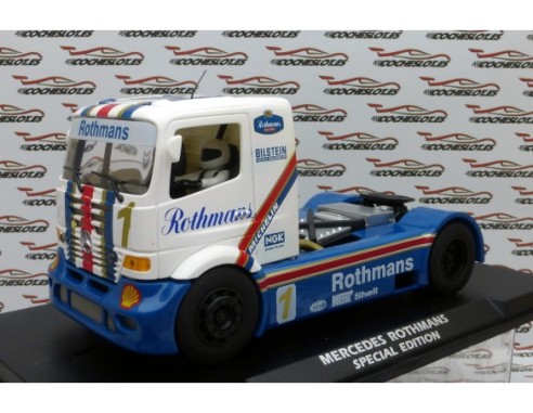 CAMION MERCEDES BENZ ROTHMANS SPECIAL EDITION 90 UNIDADES REF.202308B FLYSLOT