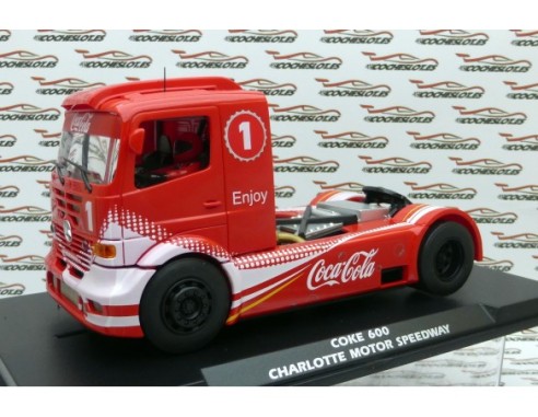 CAMION MERCEDES BENZ COCACOLA CHARLOTTE 600 ROJO CLARO REF.202302 FLYSLOT