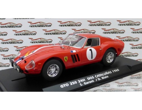 FERRARI GTO 250 24h DOS CATALUÑAS 1965 SLOT CAR TODAY LTD FLY