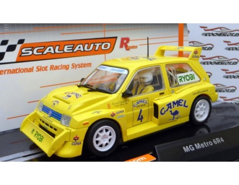 MG METRO 6R4 CAMEL OFF ROAD 1991 VERSION AW CHASIS GRIS REF.SC6154R SCALEAUTO