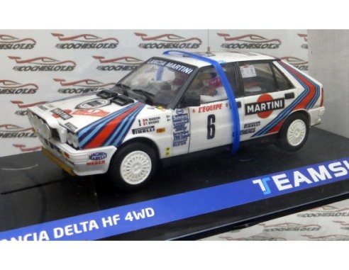 LANCIA DELTA HF 4WD RALLYE MONTECARLO 87 REF.12906 TEAMSLOT