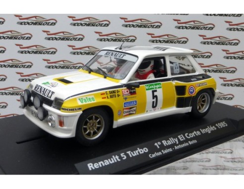 RENAULT 5 TURBO 1ºRALLY EL CORTE INGLES 1985 E1201 REF.96073 FLY