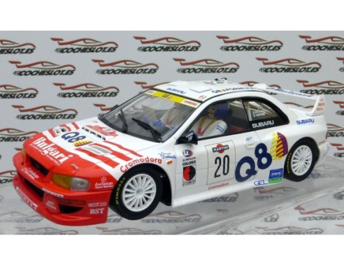 SUBARU IMPREZA “Q8” WRC Nº20 REF. SC-6082R SCALEAUTO