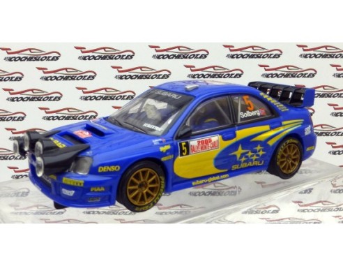 SUBARU IMPREZA WRC Nº5 RALLY MONTECARLO 2005 SOLBERG REF.6181 TECNITOYS