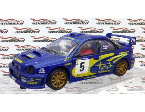 SUBARU IMPREZA WRC Nº5  COSTA BRAVA 2001 REF.6079 TECNITOYS