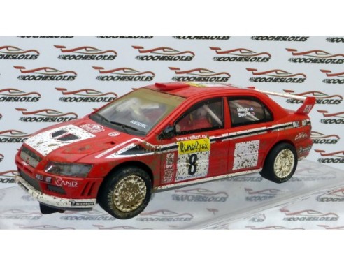 MITSUBISHI LANCER EVO 7 MONTECARLO 2002 EFECTO BARRO REF.8053 TECNITOYS