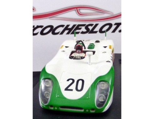 PORSCHE 908 FLUN. “Le Mans 69” BLANCO, VERDE REF.C47 FLY