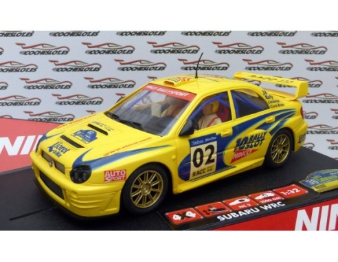 SUBARU WRC RALLY COSTA BRAVA OFICIAL DRIVER REF.50257 NINCO