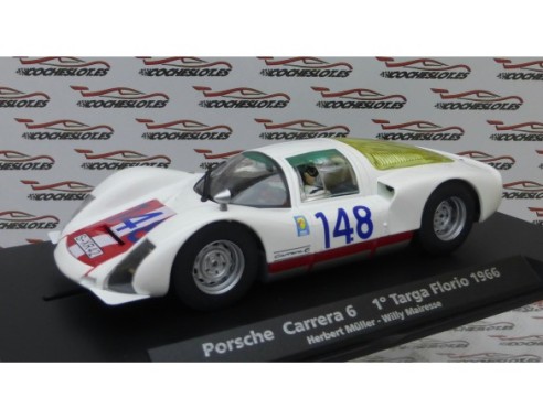 PORSCHE CARRERA 6 1ºTARGA FLORIO 1966 A1605 REF.88225 FLY