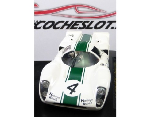 LOLA T70 MK III B “Thruxton 69” BLANCO VERDE REF.C33 FLY