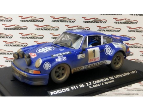 PORSCHE 911 RS 2.7 CAMPEON DE CATALUÑA 1977 SUCIO REF.E2018AR FLY