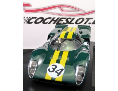 LOLA T70 MK III B “Spa 70” VERDE RAYAS AMARILLAS REF.C36 FLY