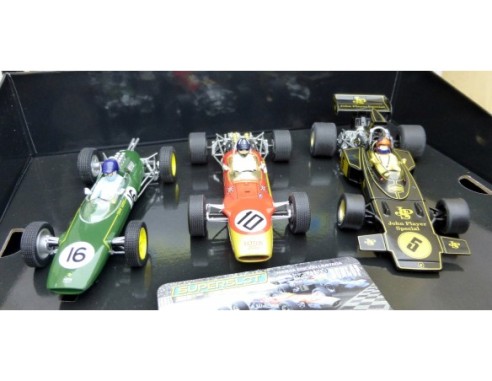 TEAM LOTUS TRIPLE PACK THE GENIUS OF COLIN CHAPMAN REF.H4184A SUPERSLOT