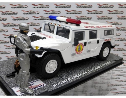 HUMMER AMBULANCIA POLICIA “ROBOCOP” ED.LTD 50u. COCHESLOT.ES