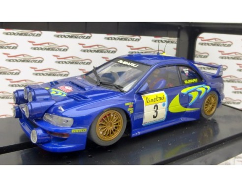 SUBARU WRC 98 Nº3 MONTECARLO CON LUZ DELANTERA CONJUNTO ADICIONAL-CHASIS MONTECARLO REF.6004 MSC