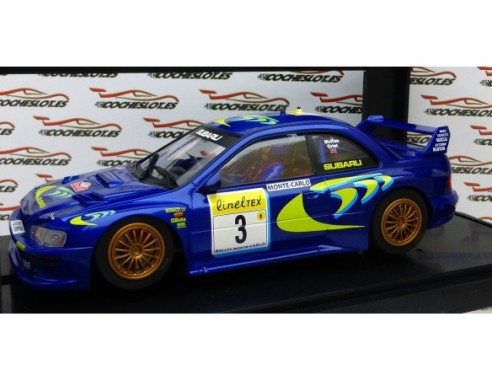 SUBARU WRC 97 Nº3 MCRAE N.GRIST SIN FAROS DELANTEROS STD.CHASIS INLINE REF.6001 MSC