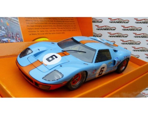 FORD GT 40 1ST 24H LE MANS 1969 GULF Nº6 REF.CW09 SLOT.IT