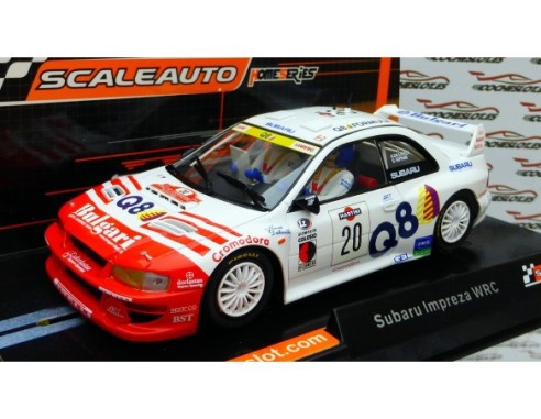 SUBARU IMPREZA WRC RALLY SAN REMO 1998 REF.SC6082 SCALEAUTO