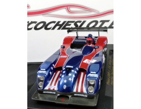 PANOZ LMP-1 12 SEBRING 2002 AZUL ROJO ESTRELLAS REF.88007 FLY