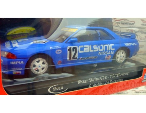 NISSAN CALSONIC SKYLINE GT-R JTC 1993 WINNER REF.CA47b SLOT.IT