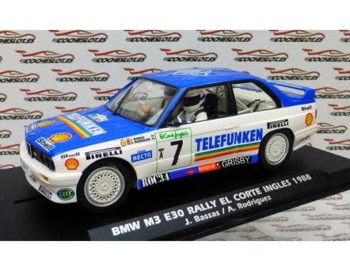 BMW M3 E30 RALLY EL CORTE INGLES 1988 ED.IMPORTACION PEANA NEGRA REF.E2009 FLY