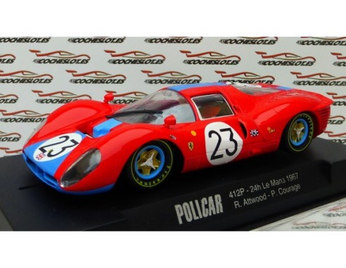 FERRARI 412P 24h LE MANS 1967 Nº23 REF.CAR06c POLICAR