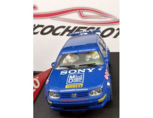 Volkswagen Golf Sony AZUL Nº 3 2001 REF.50228 NINCO