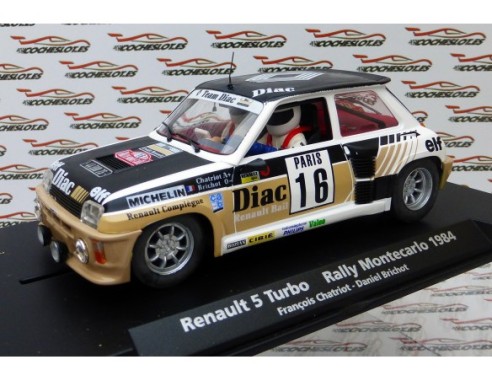 RENAULT 5 TURBO RALLY MONTECARLO 1984 DIAC A1206 REF.88202 FLY