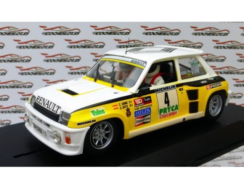 Renault 5 Nº4 Rally Sierra  Morena 1985 Sainz-Boto REF.W03702 Slotwings