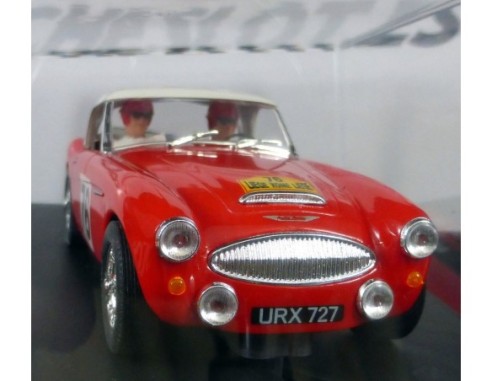 Austin Healey MKIII Hard-Top Liege rojo nº76 REF.50296 NINCO