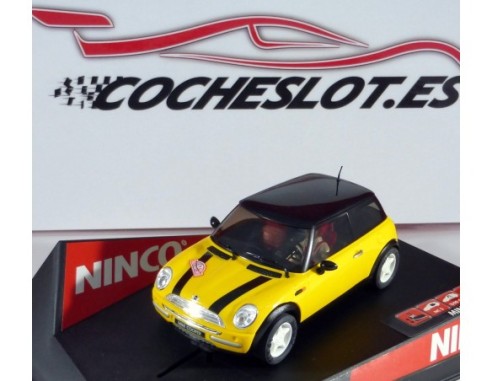 MINI COOPER YELLOW AMARILLO CALLE REF.50277 NINCO