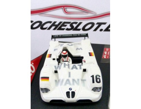 BMW V12 LMR ARTCAR BLANCO Nº16 REF.50262 NINCO