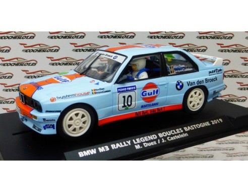 BMW M3 E30 GULF RALLY LEGEND BOUCHES BASTONGE 2019 REF.A2509 FLY