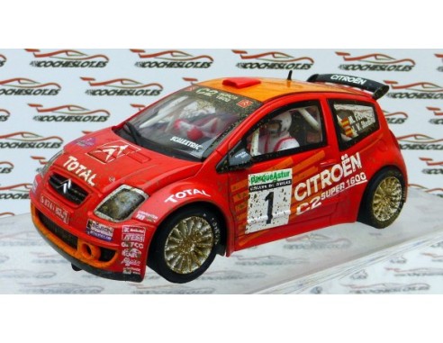 CITROEN C2 JWRC ROJO M.FUSTER BARRO REF.6166 TECNITOYS