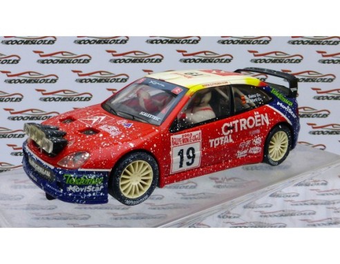 CITROEN XSARA WRC EFECTO NIEVE CARLOS SAINZ Nº19 ALTAYA