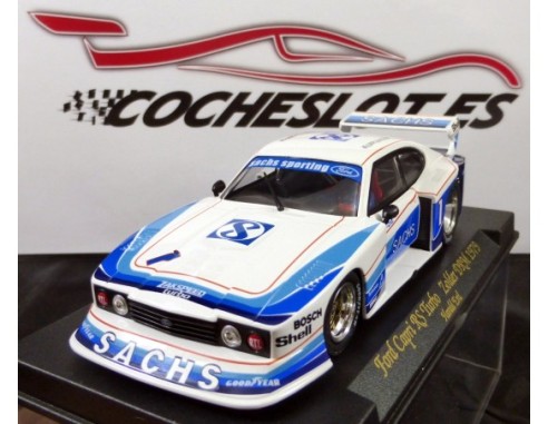 FORD CAPRI RS TURBO ZOLDER DRM 1979 BLANCO AZUL SACHS Nº1 REF.A141 FLY