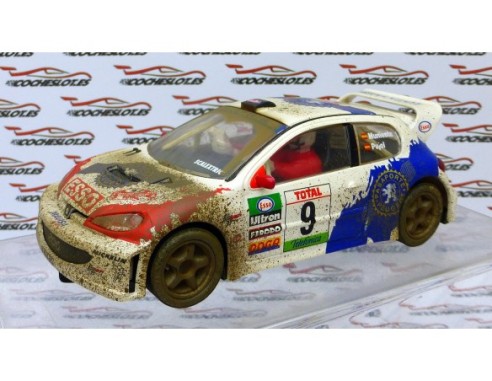 PEUGEOT 206 WRC EFECTO BARRO REF.6051 TECNITOYS