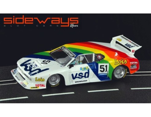 Bmw M1 Sauber Gr.5 VSD 24H. LeMans 1981 Nº51 REF.SW39 SIDEWAYS