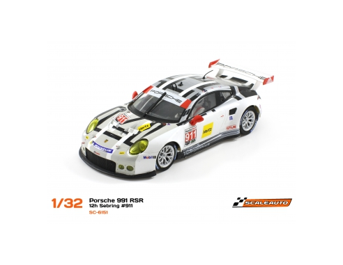 Porsche 991 RSR GT3 12H. Sebring 2016 Nº911 HomeSeries REF.6151 SCALEAUTO