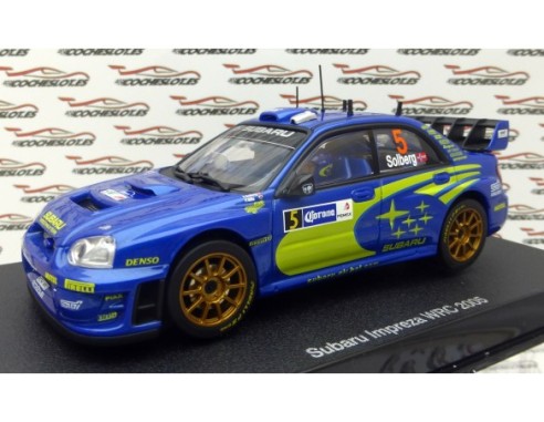 SUBARU IMPREZA WRC 2005 WINNER RALLY MEXICO REF.13712 AUTOART