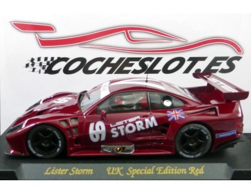 LISTER STORM UK SPECIAL EDITION ROJO Nº69 EXPORTACION INGLATERRA REF.E101 FLY