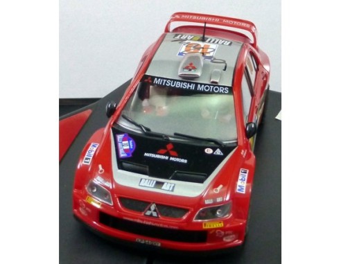 MITSUBISHI LANCER RALLY MANRESA 2006 FIRMADO POR MARC COMA SOLO 120 U. NINCO