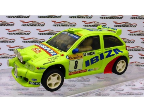 SEAT IBIZA KIT CAR Nº8 E.Webber RESINA TEAM SLOT