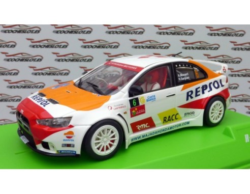 MITSUBISHI EVO X RALLY LA NUCIA ALBERTO MONARRI REF.50808 AVANT SLOT