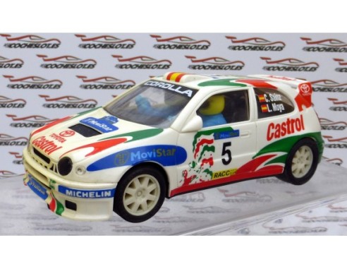 TOYOTA COROLLA Nº5 MOVISTAR SAINZ Y MOYA REF.6007 TECNITOYS