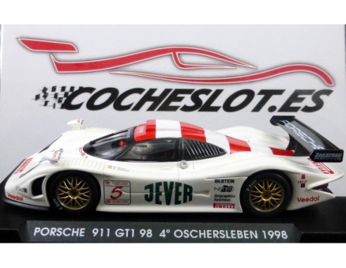 PORSCHE 911 GT1 “Oschersleben 98” Blanco “Jever-Pirelli” - Nº 5 REF.A75 FLY