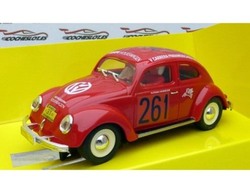 VW BEETLE Nº261 V CARRERA PANAMERICANA MEXICO 1954 REF.PK-HC002 PINK KAR