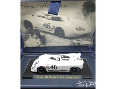 PORSCHE 908 EDICION ESPECIAL STEVE McQUEEN CAJA AZULREF.SM1 FLY